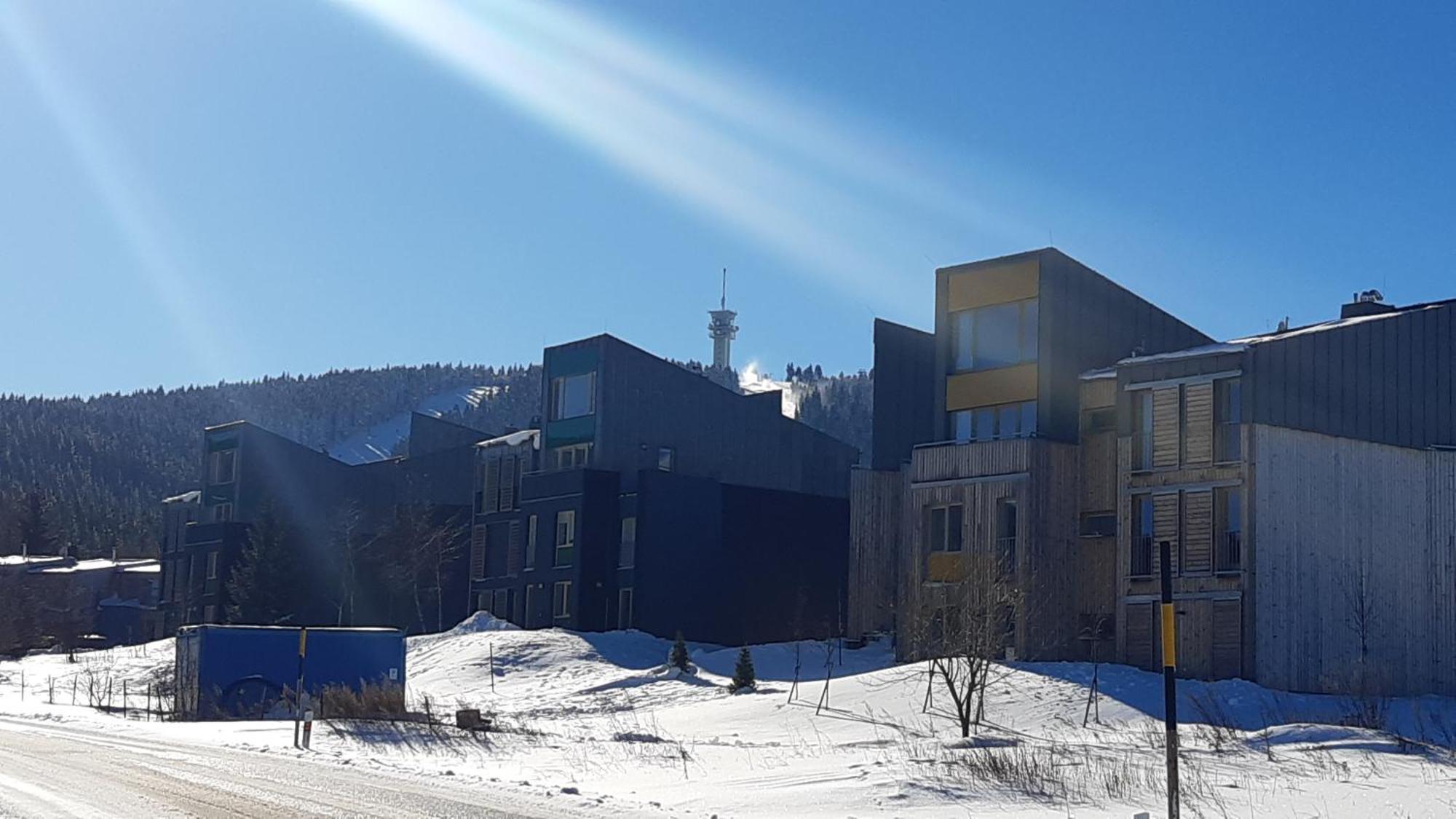 Mezonetovy Apartman Se Dvema Balkony A Vyhledem Loučná pod Klínovcem Exterior foto